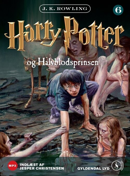 Harry Potter 6 - Harry Potter Og Halvblodsprinsen af K. Rowling Lydbog - Gucca.dk