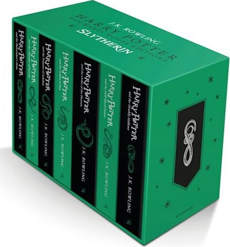 Harry Potter Slytherin House Editions Box Set - J. K. Rowling - English Book