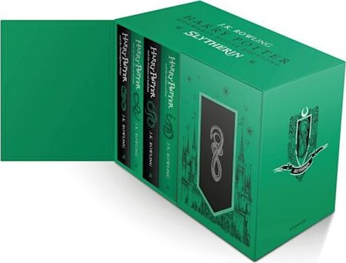 Harry Potter Slytherin House Editions Hardback Box Set - J. K. Rowling - English Book