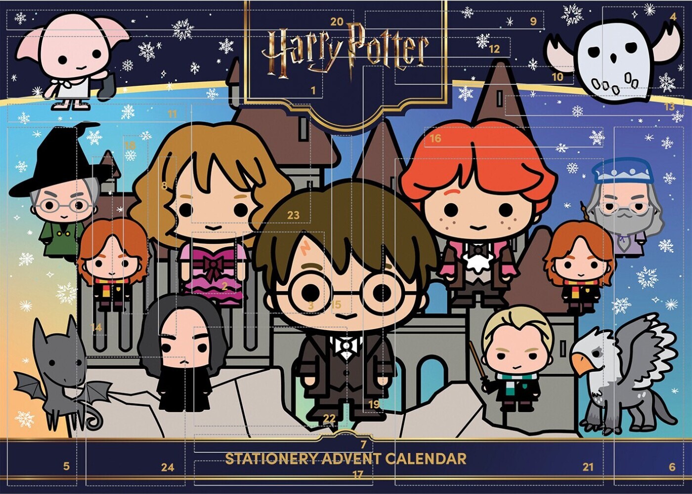 Harry Potter Julekalender - Papirvarer - Pyramid International