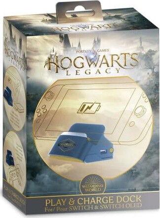 Harry Potter-switch-2 In 1 Dock And Stand-hogwarts Legacy