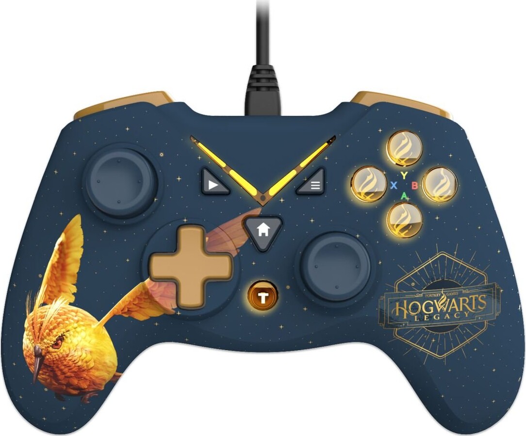 Harry Potter - Wired Controller For Xbox One/ Pc With 3m Câble - Golden Vivet