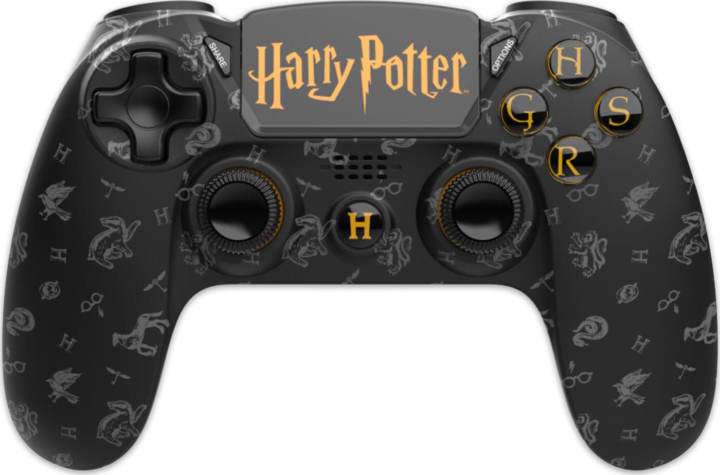 Harry Potter - Ps4 Controller - Trådløs - Sort