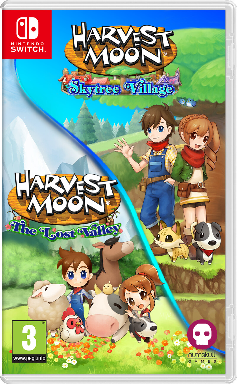 Harvest Moon: The Lost Valley & Skytree Village - Nintendo Switch - RPG