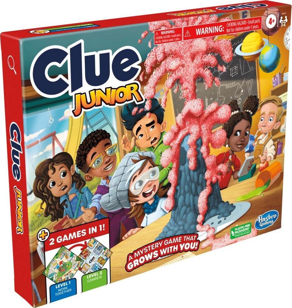 Billede af Clue Junior - 2-i-1 Spil - Hasbro Gaming