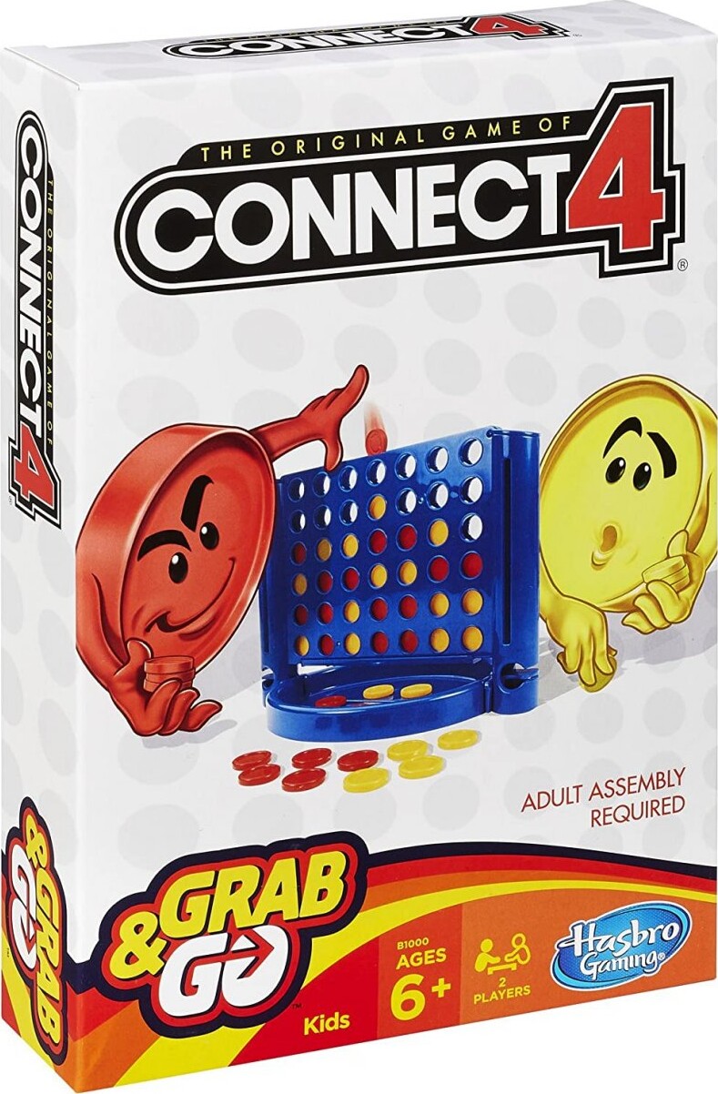 Connect 4 Grab And Go - Rejsepil