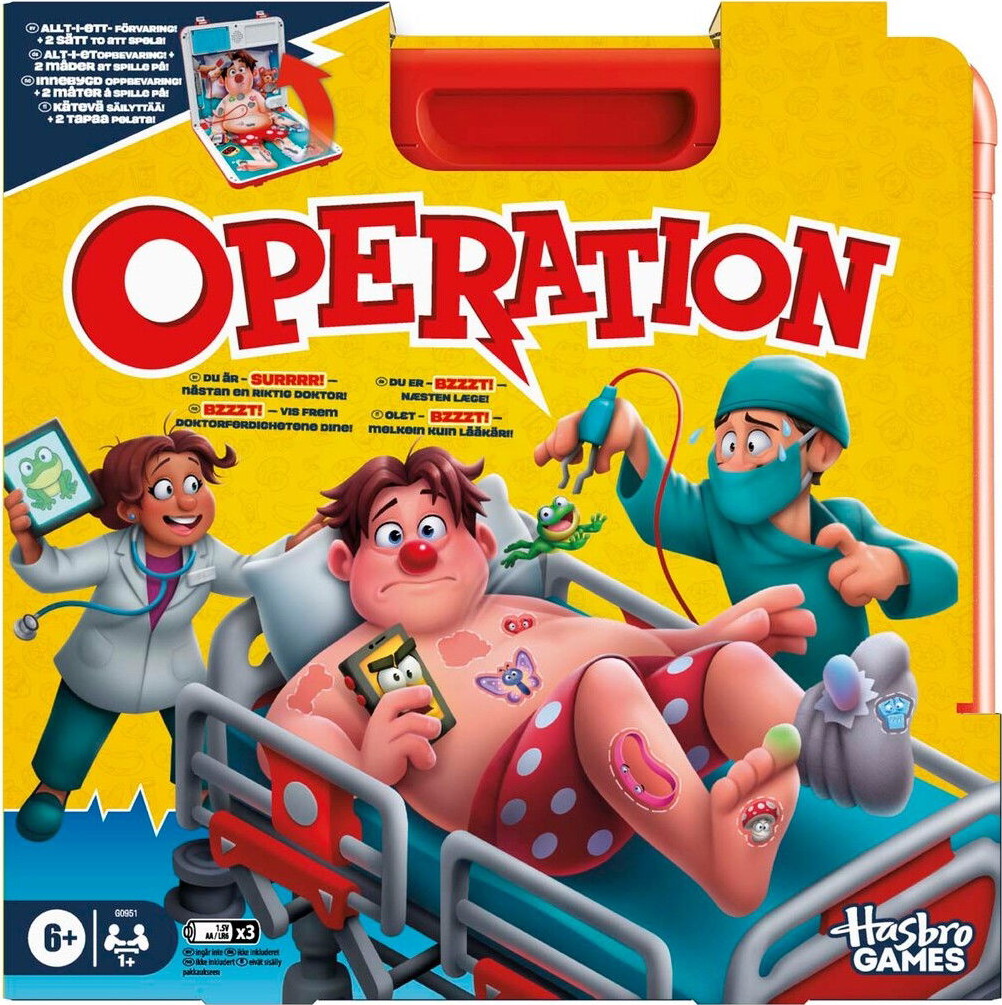 Operation - Spil Til Børn - Hasbro G0951