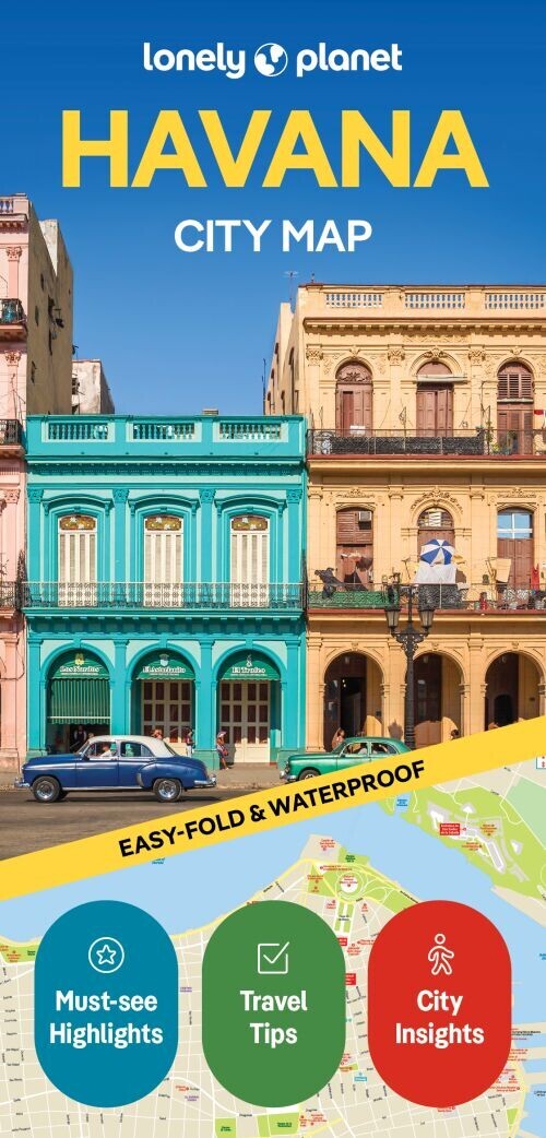 Havana - Lonely Planet - City Map - English book