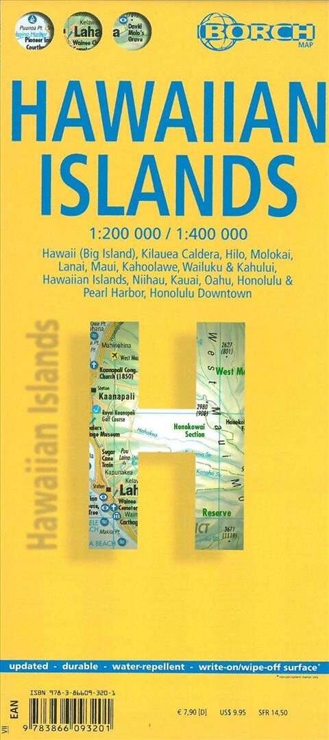 Hawaiian Islands - Borch Maps - English book