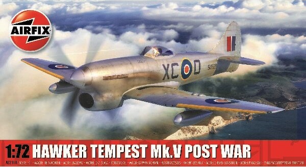 Billede af Airfix - Hawker Tempest Model Fly Byggesæt - 1:72 - A02110