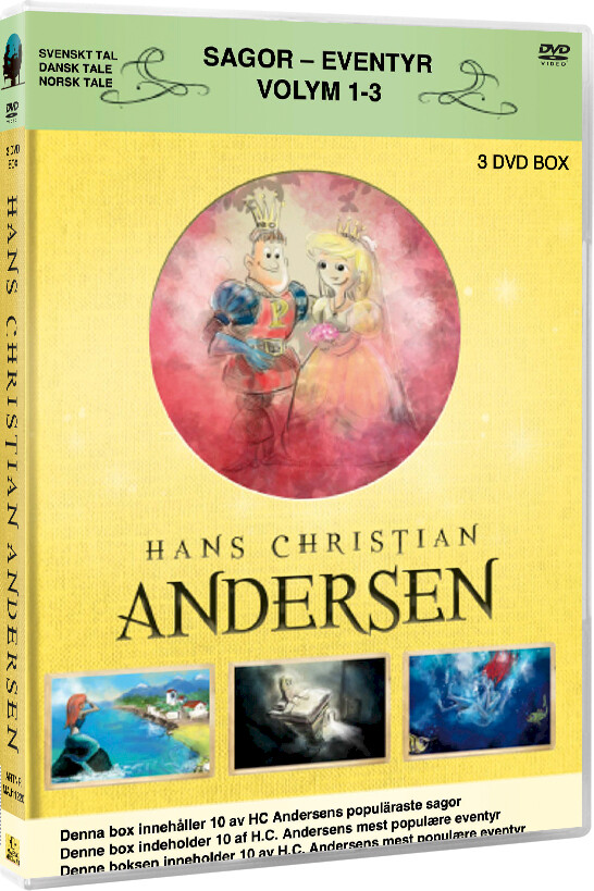 H.c. Andersen 10 Tales - DVD - Film