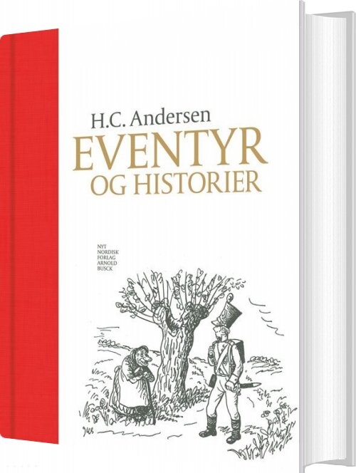 H.c. Andersen Eventyr Og Historier - Rød - H.c. Andersen - Bog