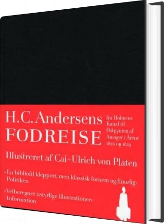 H.c. Andersens Fodreise - H.c. Andersen - Bog