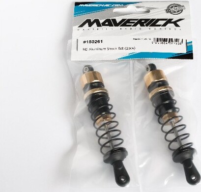 Hd Aluminum Shock Set (2pcs) - Mv150261 - Maverick Rc