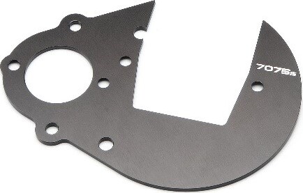 Hd Gear Plate (7075s/gunmetal) - Hp87291 - Hpi Racing