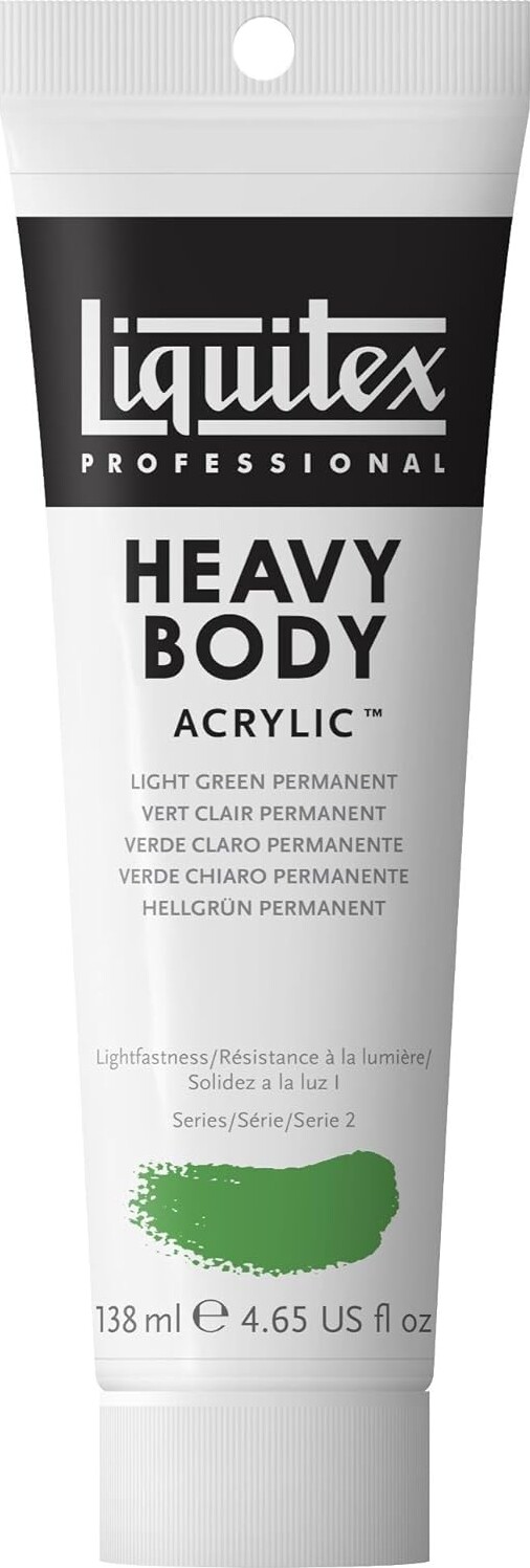 Liquitex - Akrylmaling - Heavy Body - Lysegrøn 138 Ml