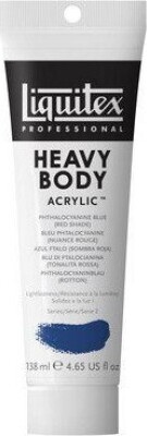 Liquitex - Akrylmaling - Heavy Body - Phthalocyanine Blue - Red Shade 138 Ml