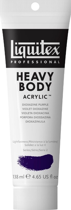 Liquitex - Akrylmaling - Heavy Body - Dioxazine Purple 138 Ml