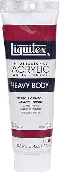 Liquitex - Akrylmaling - Heavy Body - Pyrrole Crimson 138 Ml