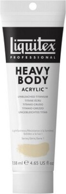 Liquitex - Heavy Body Akrylmaling - Unbleached Titanium - 138 Ml