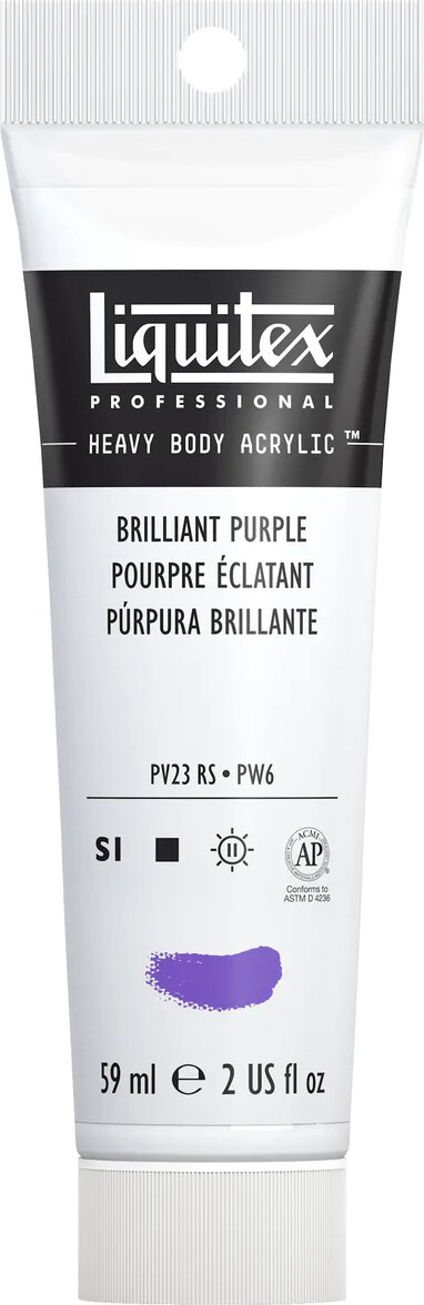 Liquitex - Akrylmaling - Heavy Body - Brilliant Purple 59 Ml