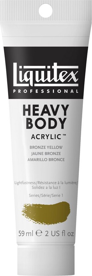 Billede af Liquitex - Akrylmaling - Heavy Body - Bronze Yellow 59 Ml
