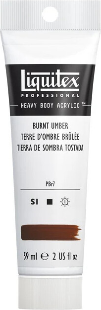 Liquitex - Akrylmaling - Heavy Body - Burnt Umber 59 Ml