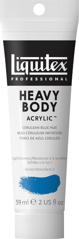 Liquitex - Akrylmaling - Heavy Body - Cerulean Blue Hue 59 Ml