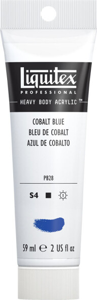 Billede af Liquitex - Akrylmaling - Heavy Body - Cobalt Blue 59 Ml