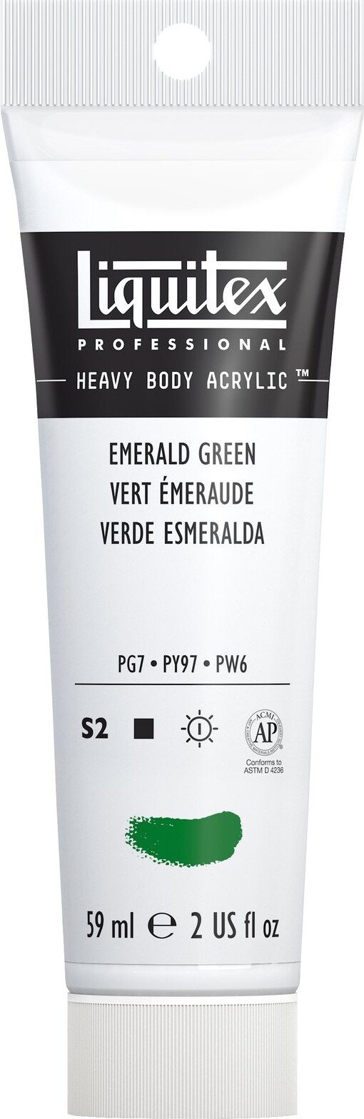 Se Liquitex - Akrylmaling - Heavy Body - Emerald Green 59 Ml hos Gucca.dk