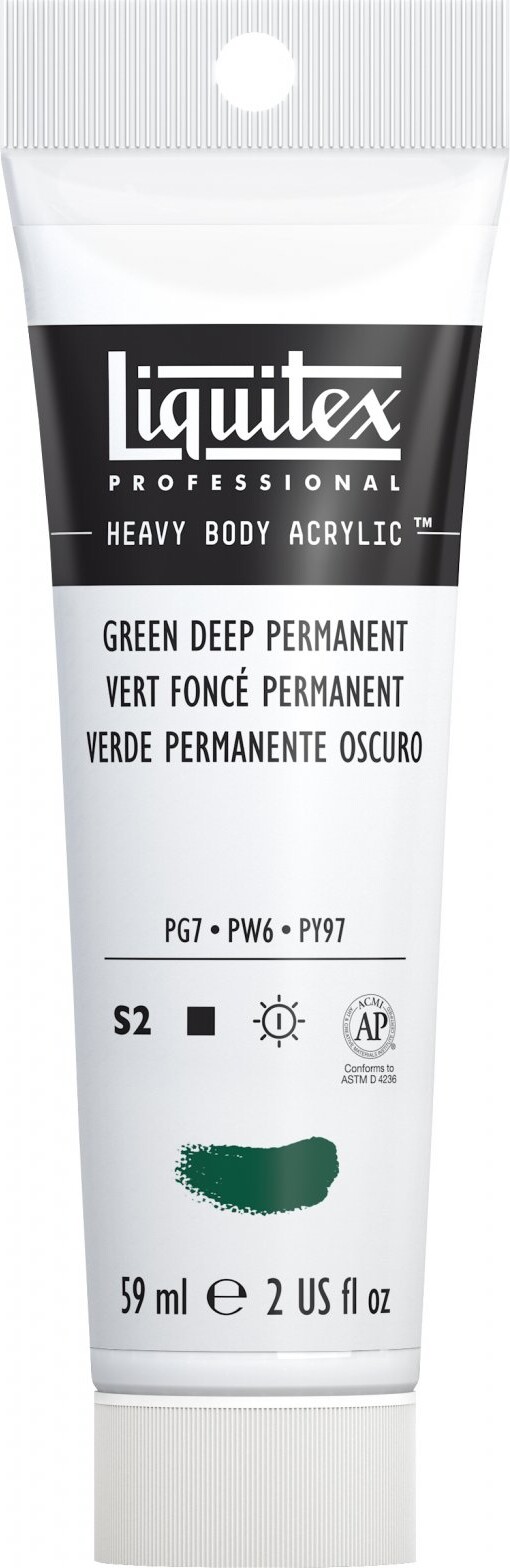 Se Liquitex - Akrylmaling - Heavy Body - Green Deep Permanent 59 Ml hos Gucca.dk