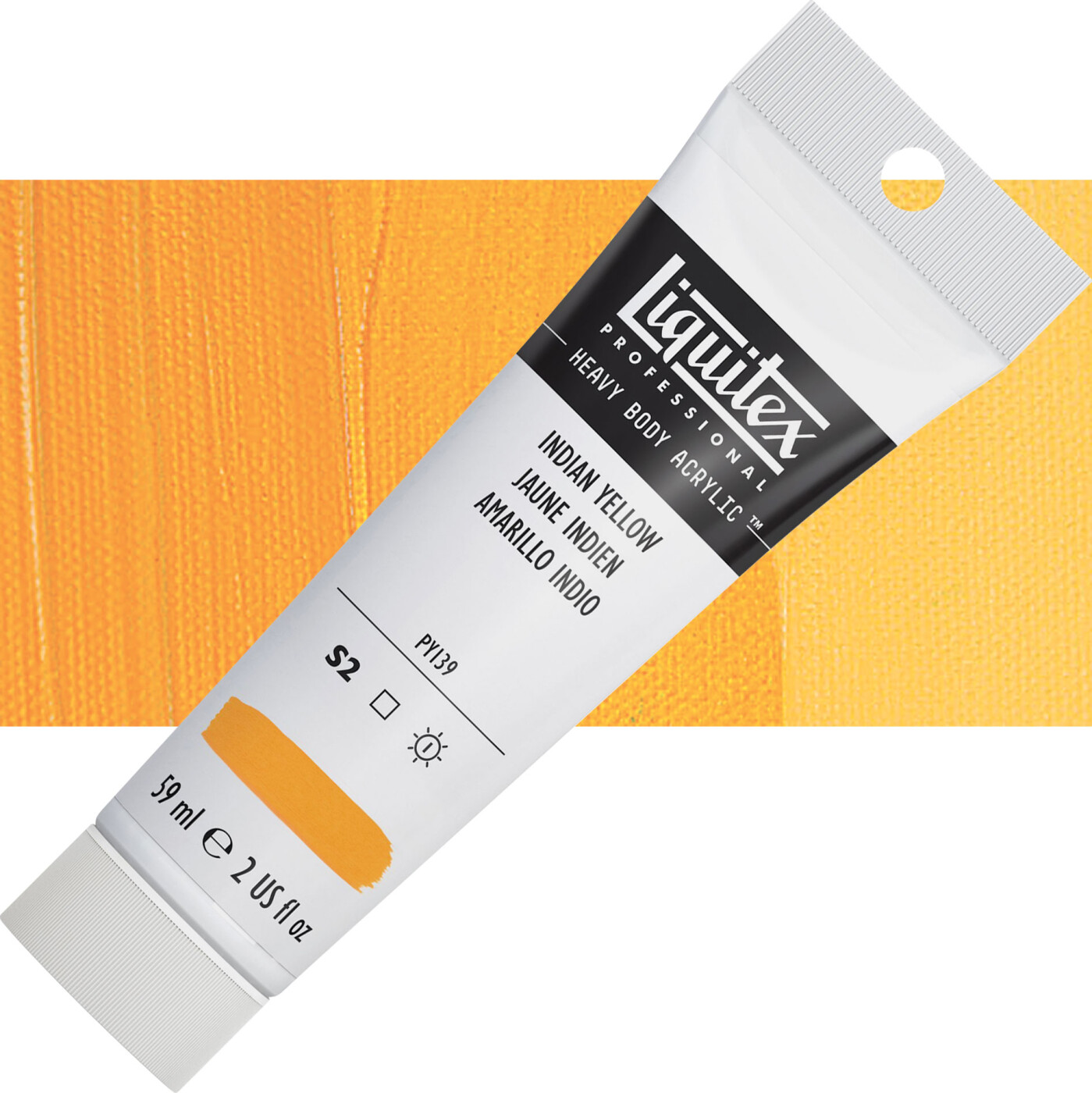 Liquitex - Akrylmaling - Heavy Body - Indian Yellow 59 Ml