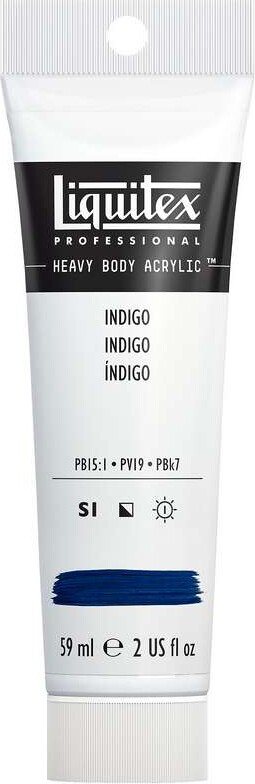 Liquitex - Heavy Body Acrylic 59 Ml - Indigo 208 - Akrylmaling