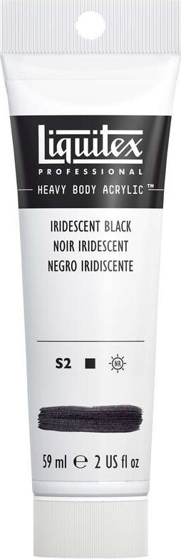 Liquitex - Heavy Body Acrylic 59 Ml - Iridescent Black 338
