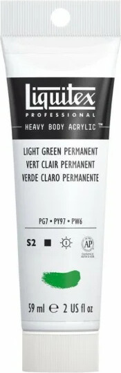 Billede af Liquitex - Akrylmaling - Heavy Body - Light Green 59 Ml