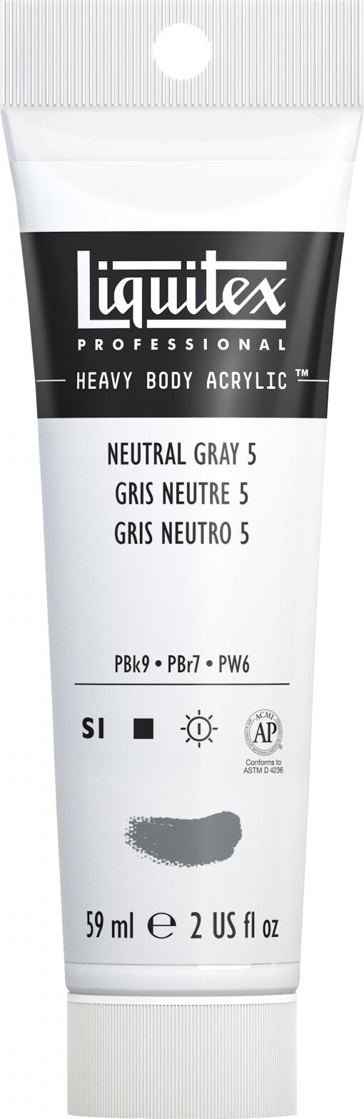 Liquitex - Akrylmaling - Heavy Body - Neutral Grey 5 59 Ml