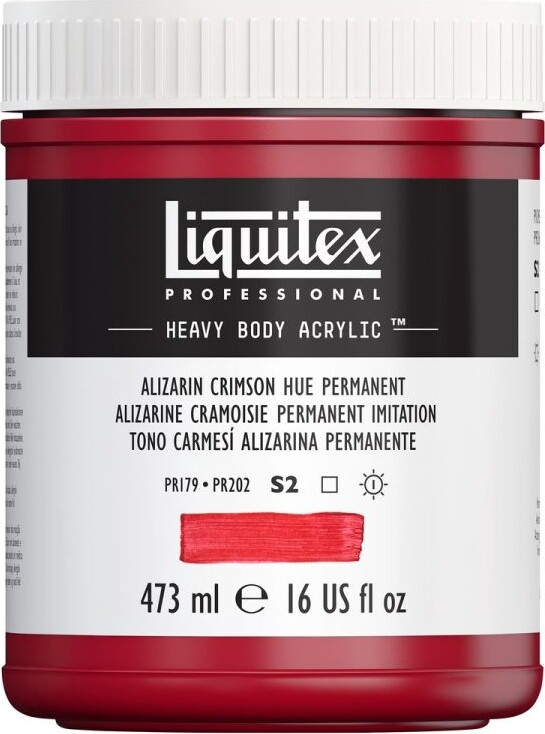 Liquitex - Akrylmaling - Alizarin Permanent Crimson Hue 946 Ml