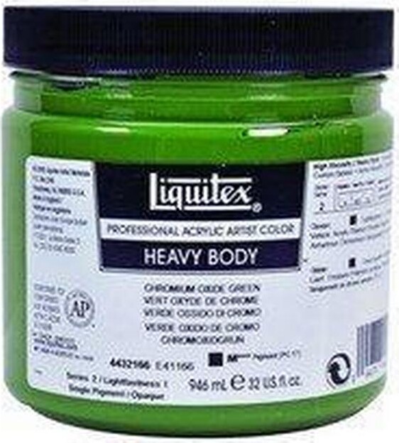 Billede af Liquitex - Akrylmaling - Heavy Body - Chromium Oxide Green 946
