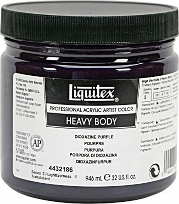 Se Liquitex - Akrylmaling - Heavy Body - Dioxazine Purple 946 hos Gucca.dk