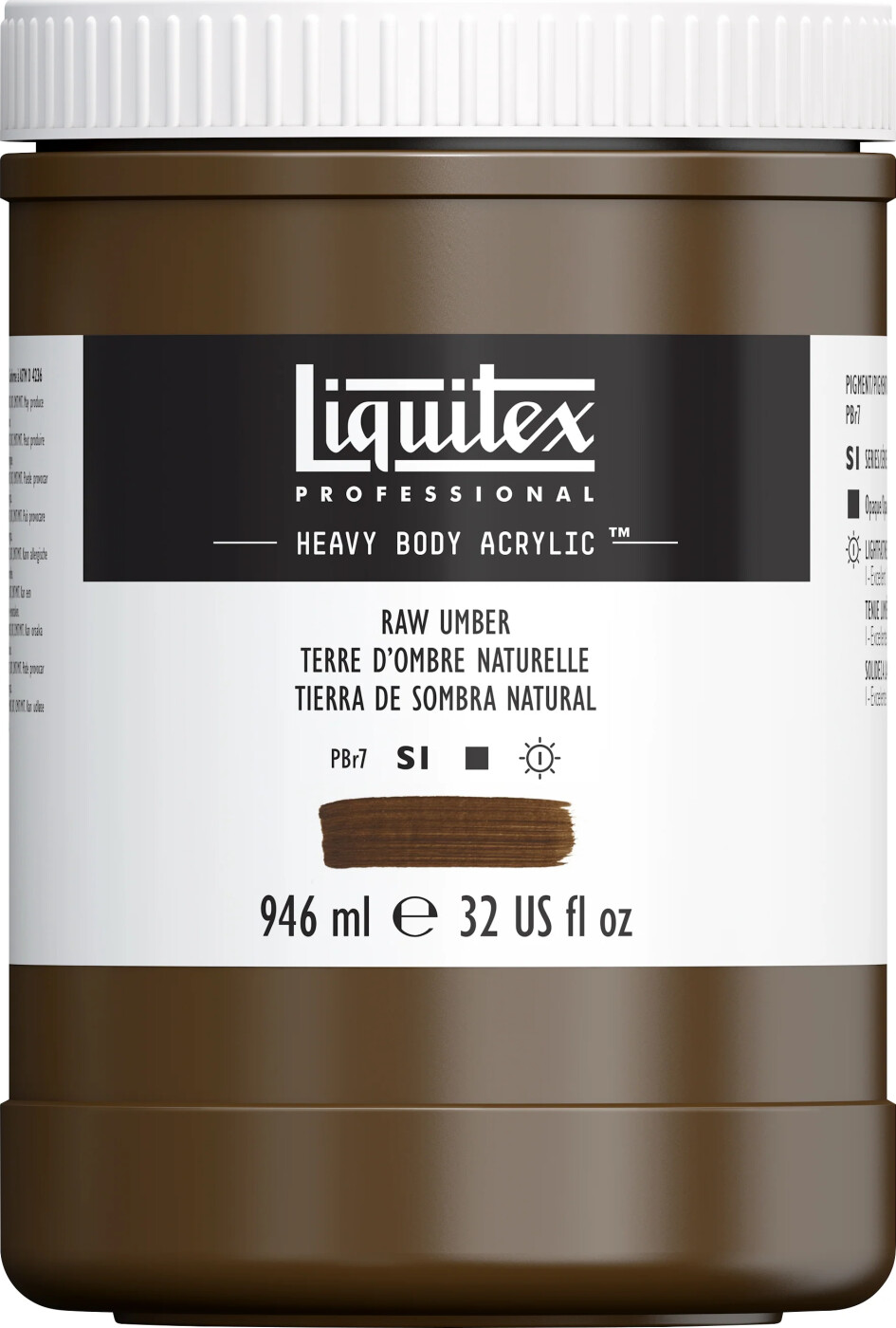 Liquitex - Akrylmaling - Heavy Body - Raw Umber 946 Ml