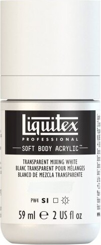 Liquitex - Heavy Body Akrylmaling - Transparent Mixing White 59 Ml