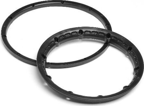 Billede af Heavy Duty Wheel Bead Lock Rings (black/for 2 Whl) - Hp3271 - Hpi Racing