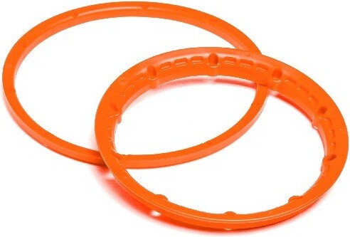 Heavy Duty Wheel Bead Lock Rings Orange/f. 2 Wheel - Hp117334 - Hpi Racing