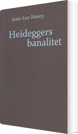 Billede af Heideggers Banalitet - Jean-luc Nancy - Bog