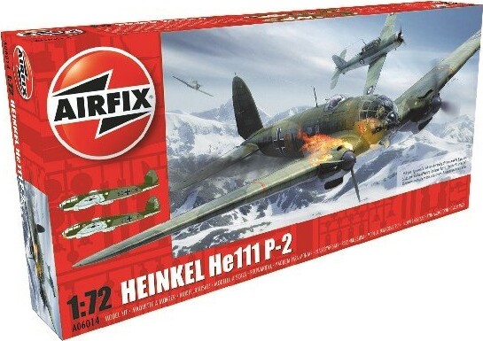 Se Airfix - Heinkel He-111 P-2 Fly Byggesæt - 1:72 - A06014 hos Gucca.dk