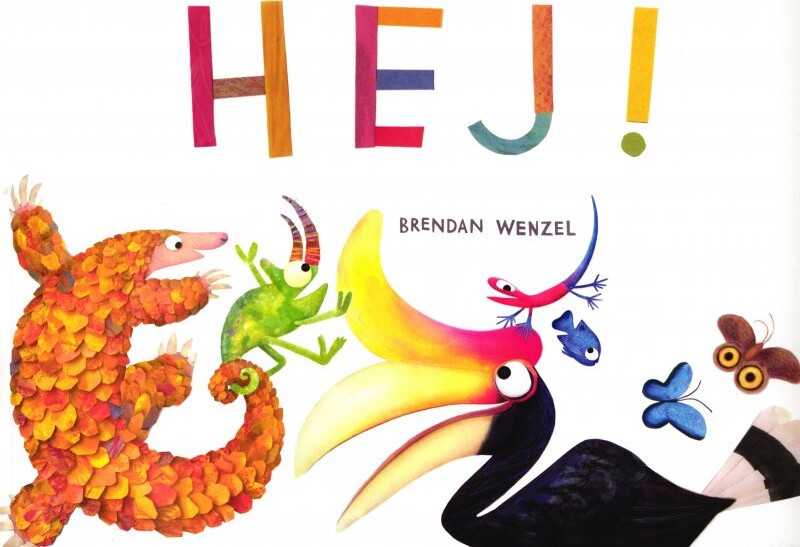 Billede af Hej! - Brendan Wenzel - Bog