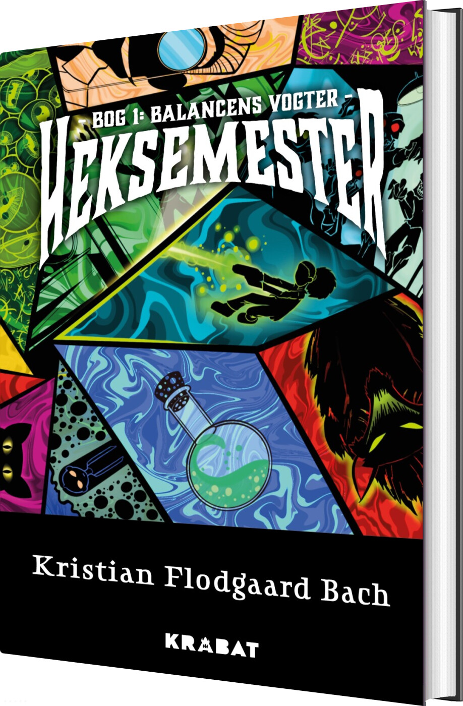 Billede af Heksemester 1 - Kristian Flodgaard Bach - Bog