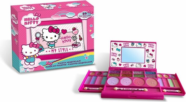 Hello Kitty - Makeup Sæt Til Børn - 30 Dele