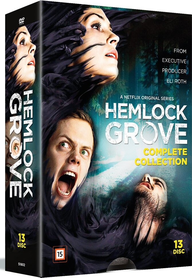 Hemlock Grove - Den Komplete Serie - DVD - Tv-serie