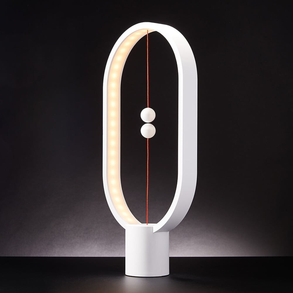 Billede af Heng Balance Lamp - Oval - Hvid